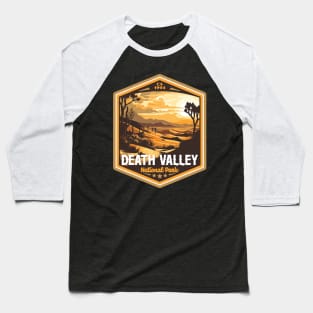 Death Valley National Park Vintage Outdoor Badge Baseball T-Shirt